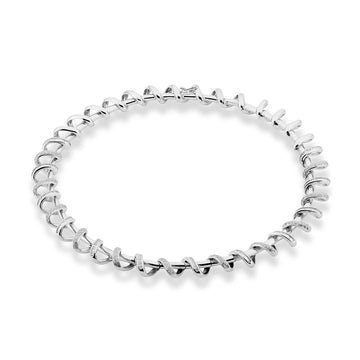 Baguette Cut Diamond Necklace